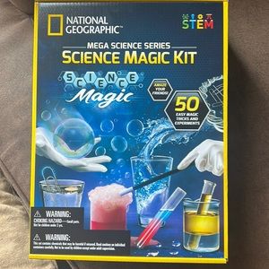 New- National Geographic mega science series- science magic kit